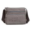 A Multi-functional Men's Bag for Work with Multiple Layers of Single-shoulder Bags for Business Casually