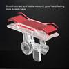 2Pcs E9 Gaming Trigger Quick Response Easy Installation Electroplated Auxiliary Gaming Controller Button for Cell Phone