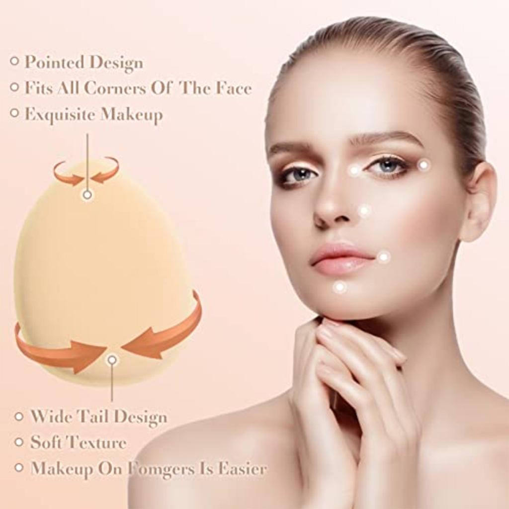 Size Finger Puff Makeup Sponge Concealer Foundation Detail Puff Cosmetic Cushion Puff Makeup Tool