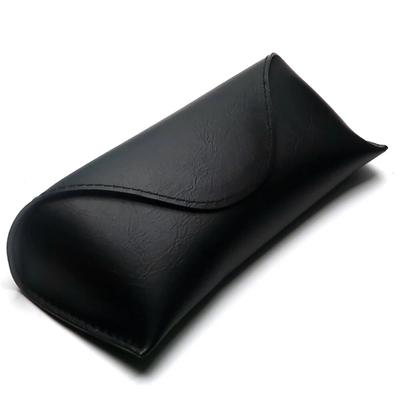 Men Soft Magnet Leather Sunglasses Case Unsex Eyeglasses Box Women Black Spectacle Cases
