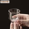 High Borosilicate Glass High-foot Teacup Boutique Tea Bowl Set Of Cups Tea-tasting Personal Cup Chazhan Master Cups For Tea Gift