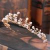 Women's Simple Tiara Hairband Self-Wedding Bridal Hair Crown