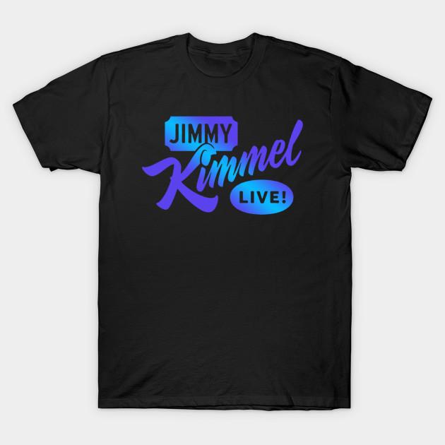 

Men Black Print T-shirt Jimmy Kimmel No-Cut Transfer Paper Print Cotton Tshirt M чорний