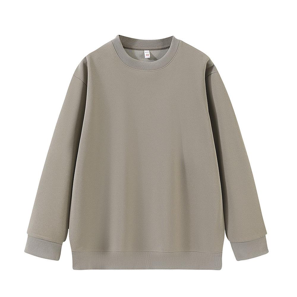 Unisex Loose Long Sleeve Crew Neck Sweatshirt For Autumn Winter