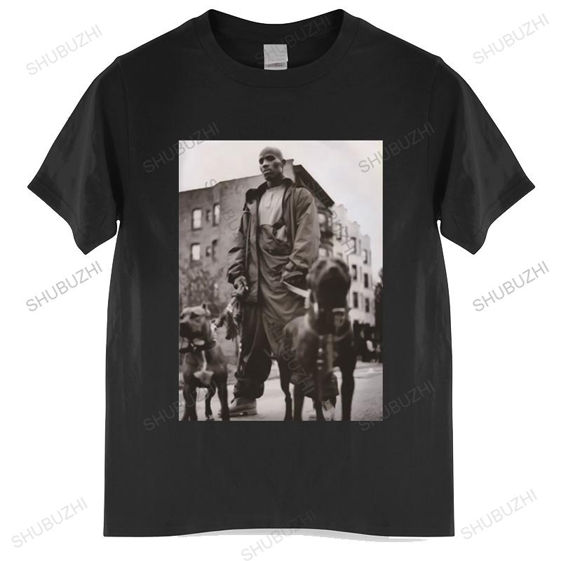 Classic Retro DMX T-shirt Harajuku American Rapper Funny Dark Man X Graphics Short Sleeve Men Hip Hop Style Tops Loose Clothes