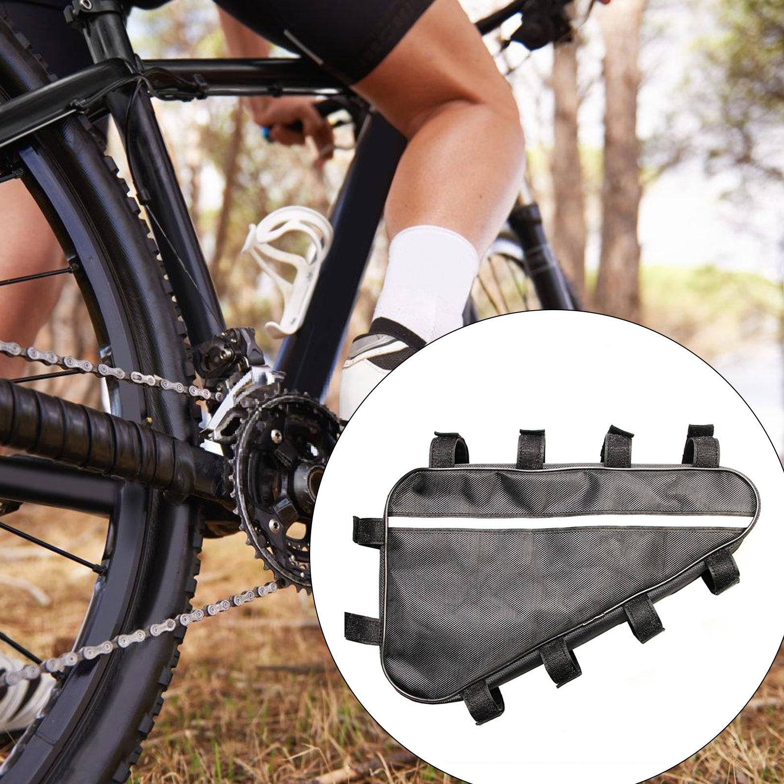 Electric Scooter Battery Pack Storage Bag Universal Bicycle Frame Bag for Battery Triangular Battery Pack Organizer Bag