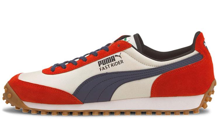 Puma Fast Rider White Red 371601-08 40