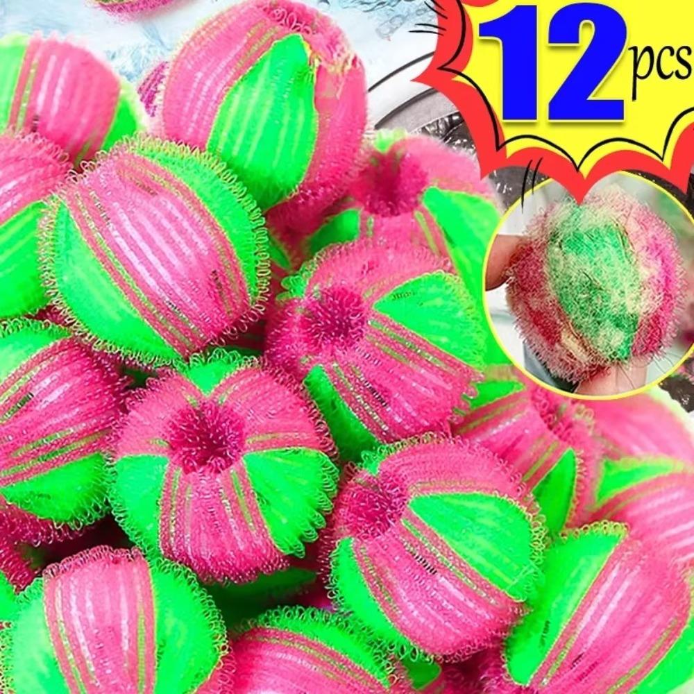 6/12Pcs Anti-winding Washing Machine Hair Filter Lightweight Laundry Ball  Household Laundry