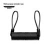 Motorcycle Bicycle Disc Brake Lock with Reminder Rope