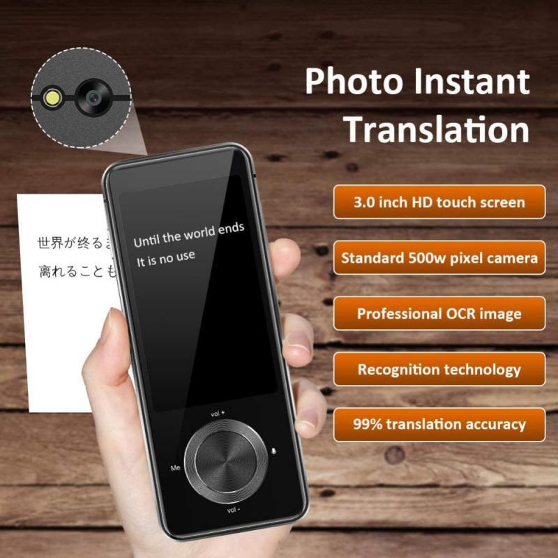 2025 Newest M9 Instant Voice Translator Portable Language Translator In Real-time Smart Translator Supports 12 Offline Languages