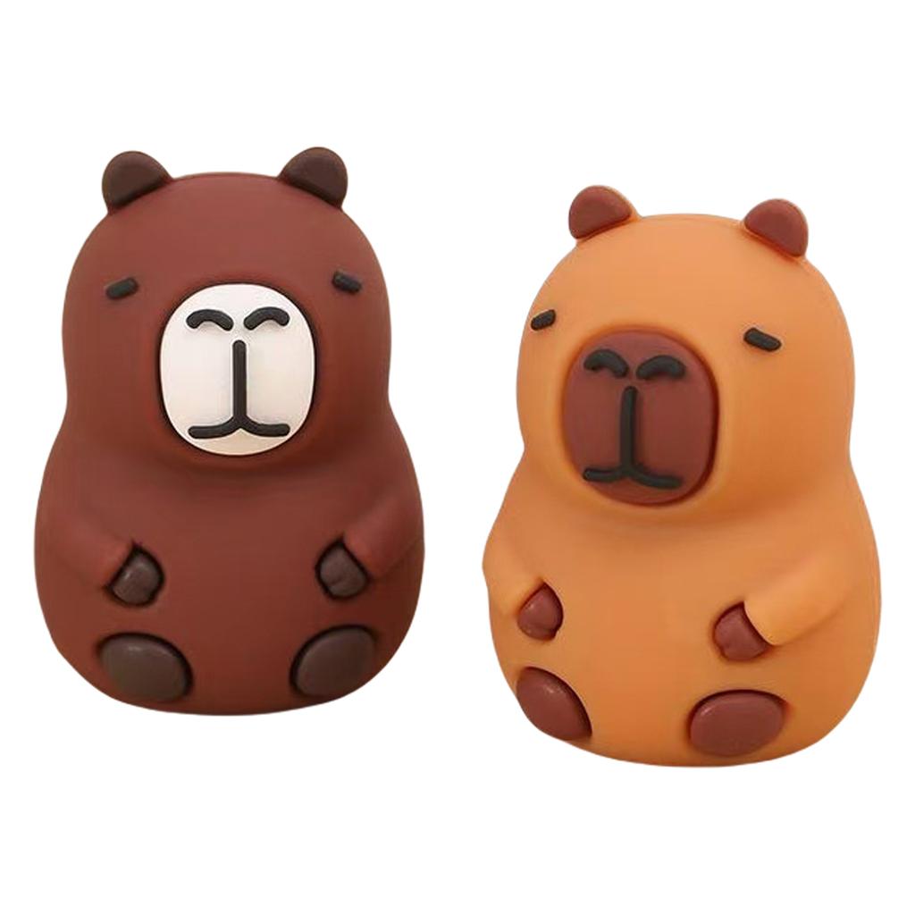 Handheld Pencil Sharpener Plastic Manual Pencil Sharpener Lovely Capybara Pencil Sharpener Pencil Cutting Tool