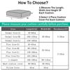 New Thick Luxury Sofa Seat Cushion Cover Anti-Dust Elastic L Shape Sofa Couch Cover Separate Washable Furniture Protector Kids