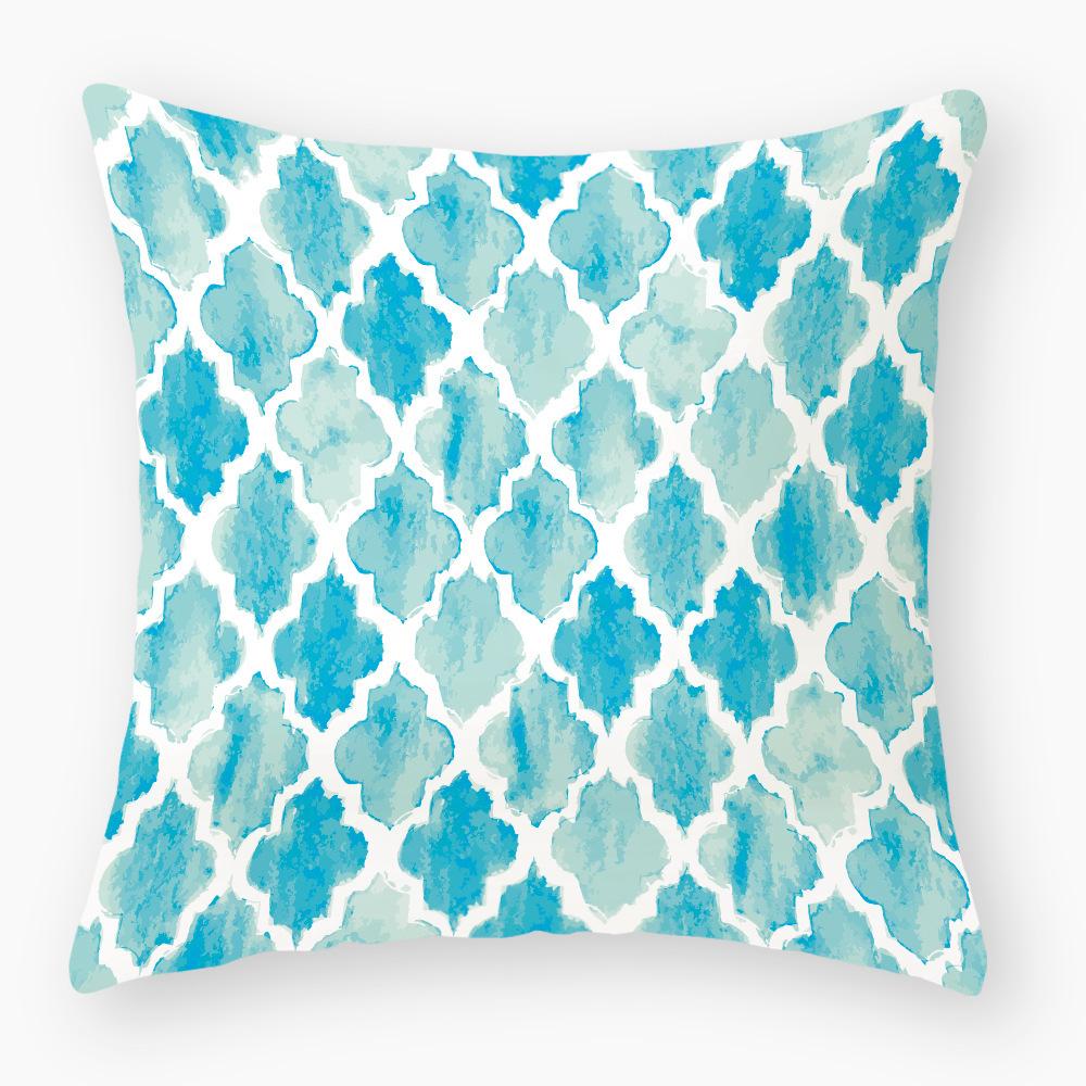 Floral Pillowcases Office Cushions Home Bedroom Sofa Decoration Pillows Nap Cushions