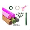 Crepe Paper Flower Craft Kit for Party Decor