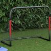 Football Goal with Red and Black Net 90x48x71 Cm Steel