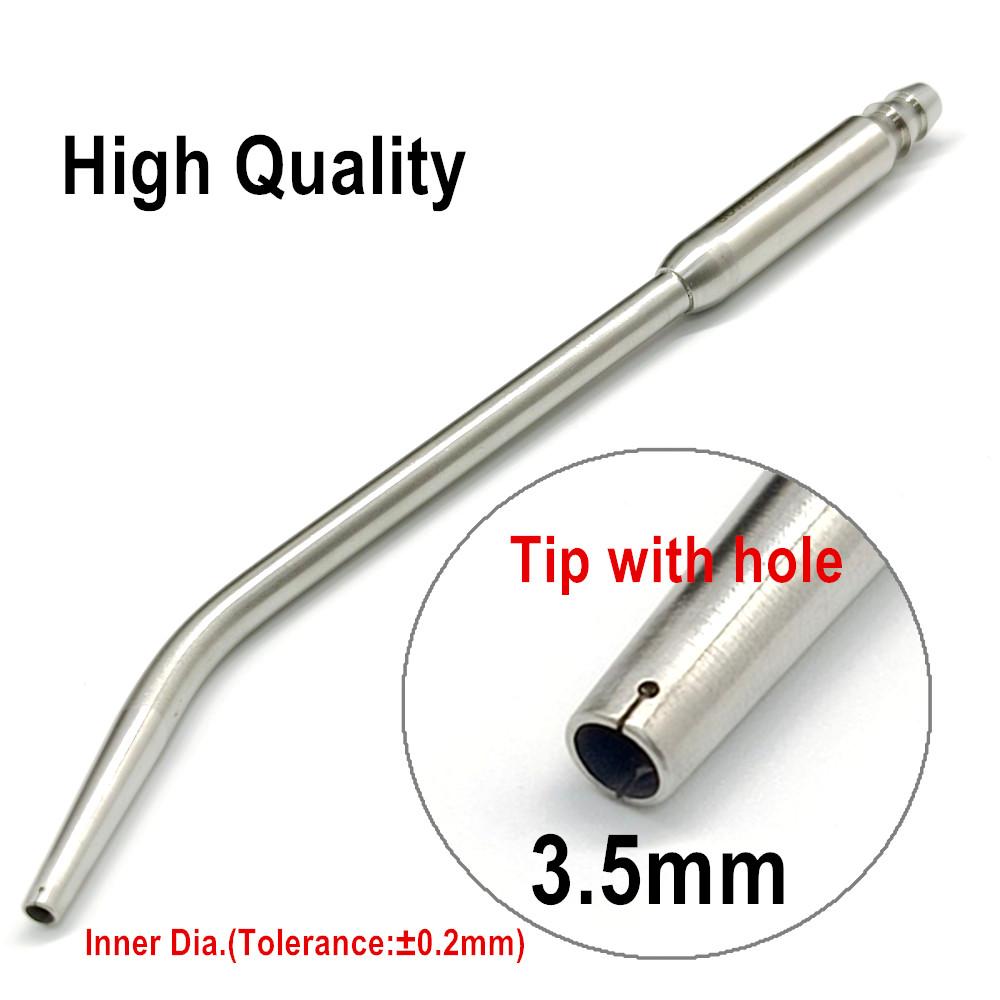 Aspirateur dentaire Ferguson Frazier Tube d'aspiration dentaire en acier inoxydable tube d'aspiration laboratoire chirurgical Tube dentiste outil