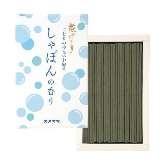 Kameyama Hanageshiki soap scent mini size approx. 50g approx. 170 pieces incense sticks low smoke