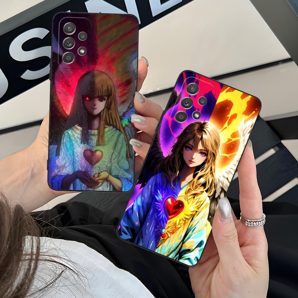 Yugioh Change of Heart Phone Case for Samsung Galaxy A56 55 54 53 52 51 36 35 34 23 16 15 5G Colorful Cover Cover Pretty Luxury