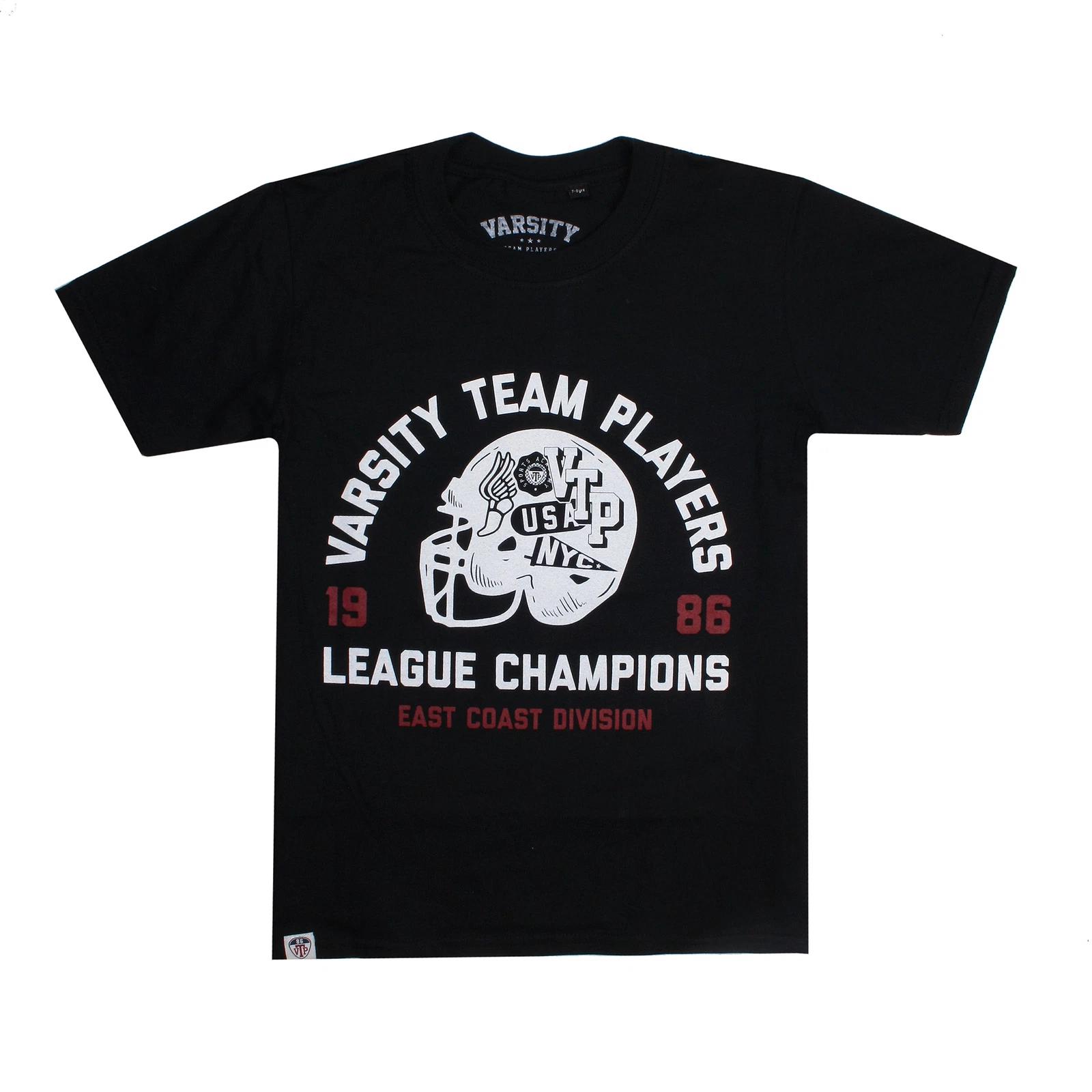 Varsity KIDS Black  East Coast  T-Shirt S