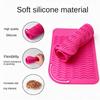 Bird Feeder Mat Bird Foraging Toys Puzzle Parrot Foraging Toys Soft Bird Foraging  Silicone Mats Parrot Cage Accessories