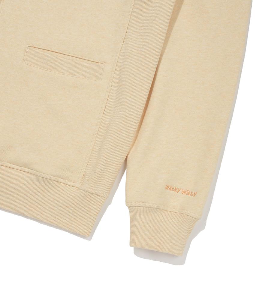 Wacky Willy V-Neck Cardigan Yellow