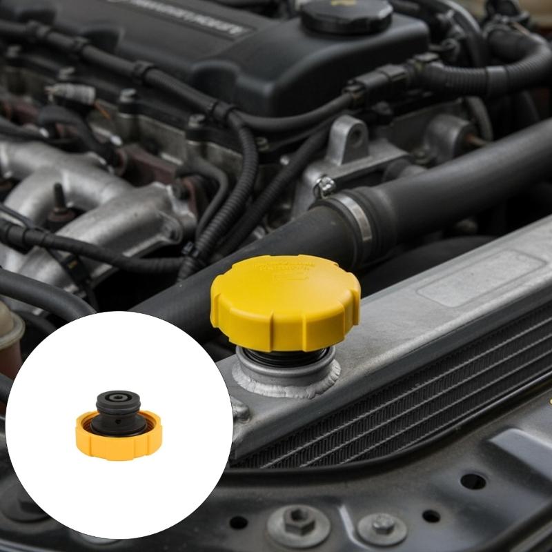 Expansion Tank Cap Replace 1304677 9202799 46830697 51775332 Radiator Coolant Reservoir Cover Easy Installation
