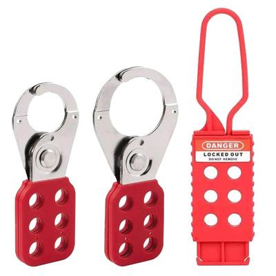 A84X-Lockout Tagout Hasp Set - Lock Out Tag Out Hasp Loto Hasp Padlock Holder Camlock Hasp Safety Lock Out