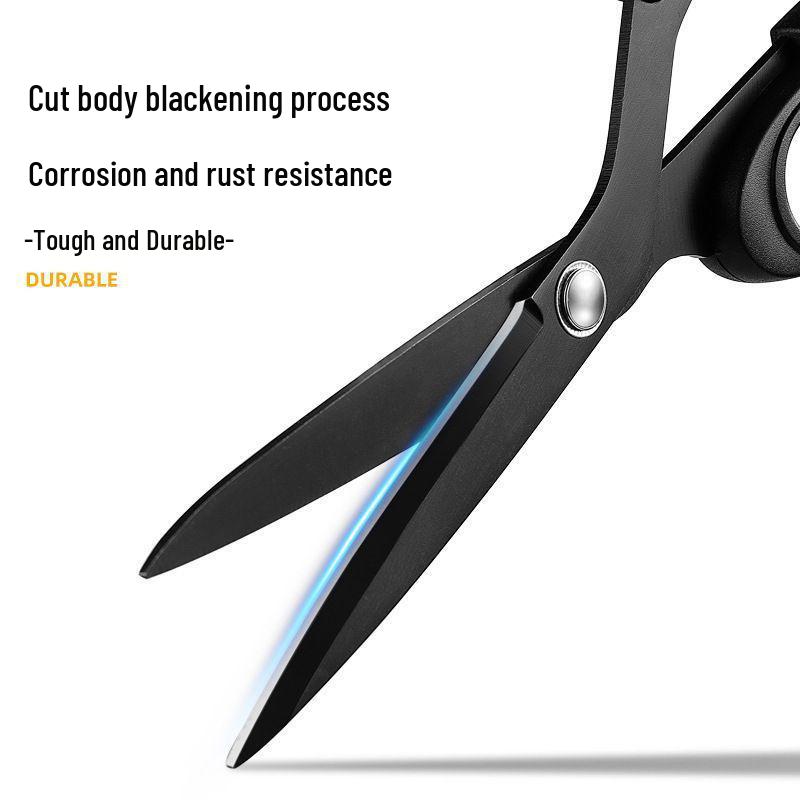 Professional Rust-Proof Tailor's Scissors - Stainless Steel, Handmade, for Left and Right Handed Use, Ideal for Cutting Fabric and Paper