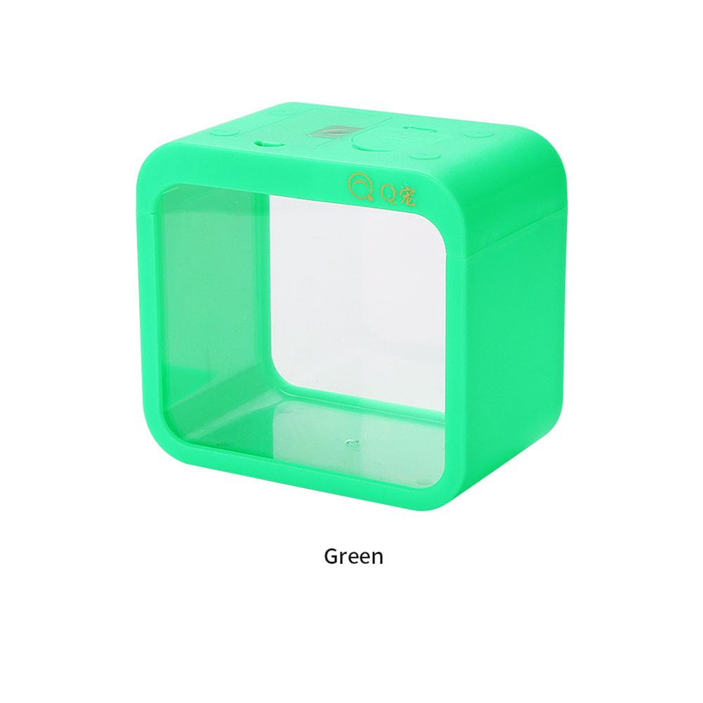 5 Farben Fischbox mit Licht, kreatives, abnehmbares Mini-Gehäuse, Aquarium-Aquarium-Zubehör