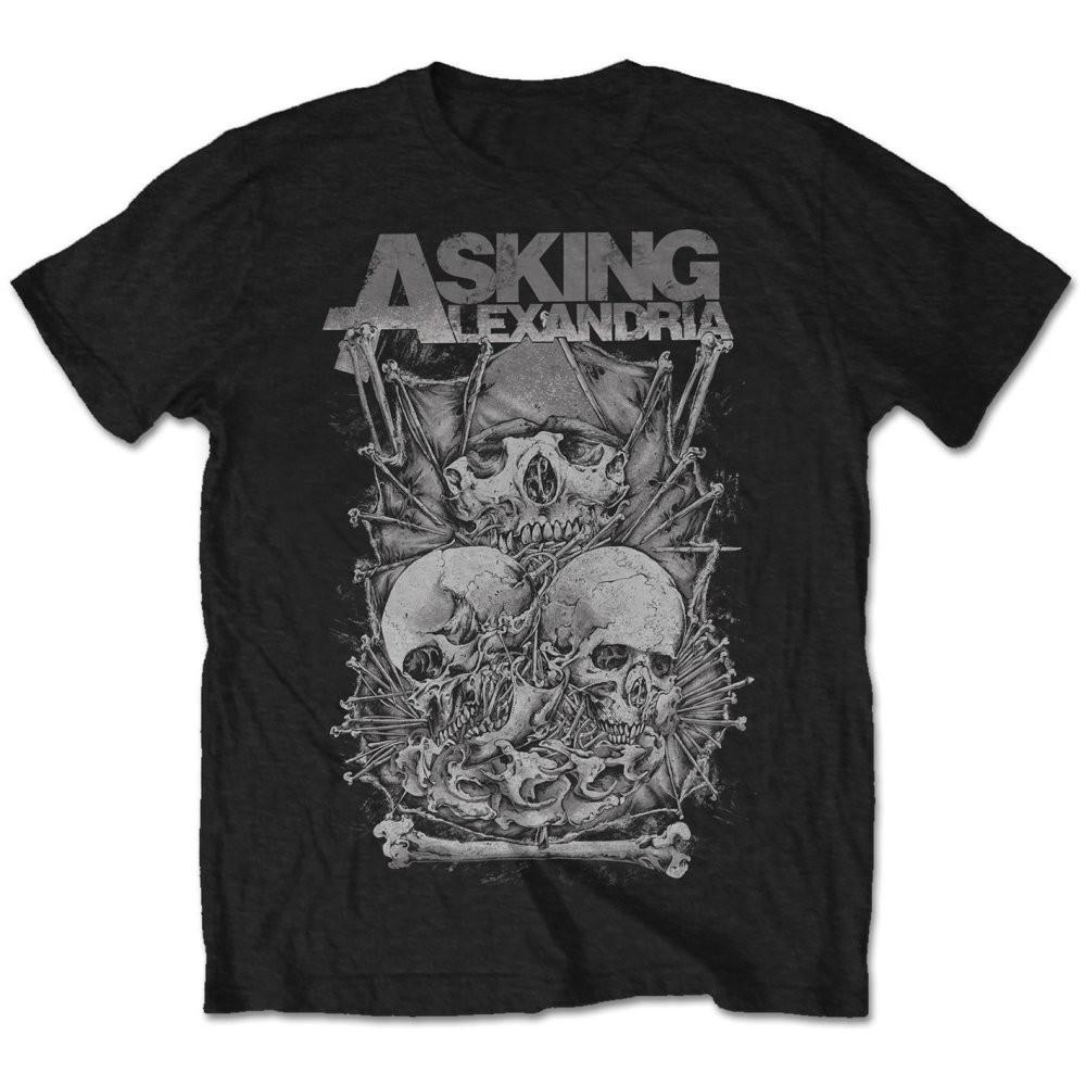 NEW! Asking Alexandria Black Cotton Unisex S-5XL Shirt S118