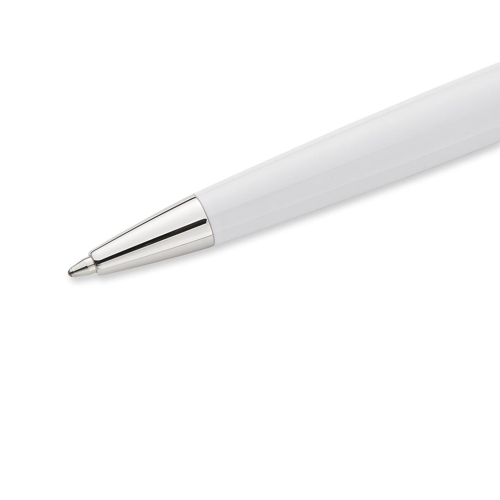 Waterman Metropolitan Deluxe White CT Ballpoint Officially Imported Pen, Oil-Based, S2258372,