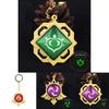 Unique Eye Of God Luminous Keychain Ideal For Trendy Game Jewelry Enthusiasts