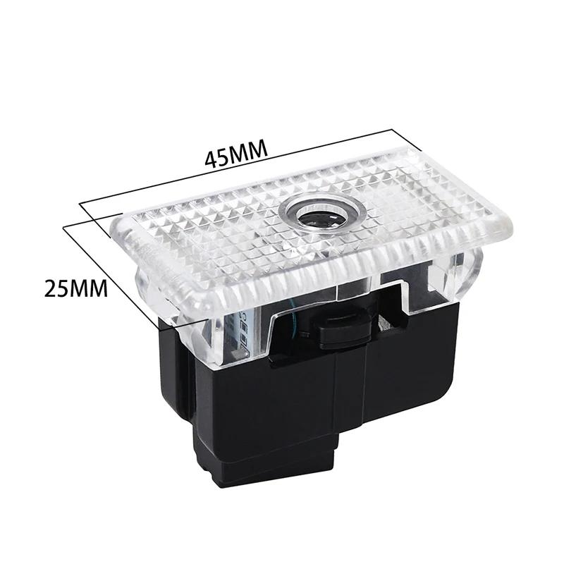 2pcs LED Car Door Welcome Logo Light Ghost Shadow Projector Lamp for Tesla Model S 2014-2019 Model 3 2018-2020 Model X 2016-2019
