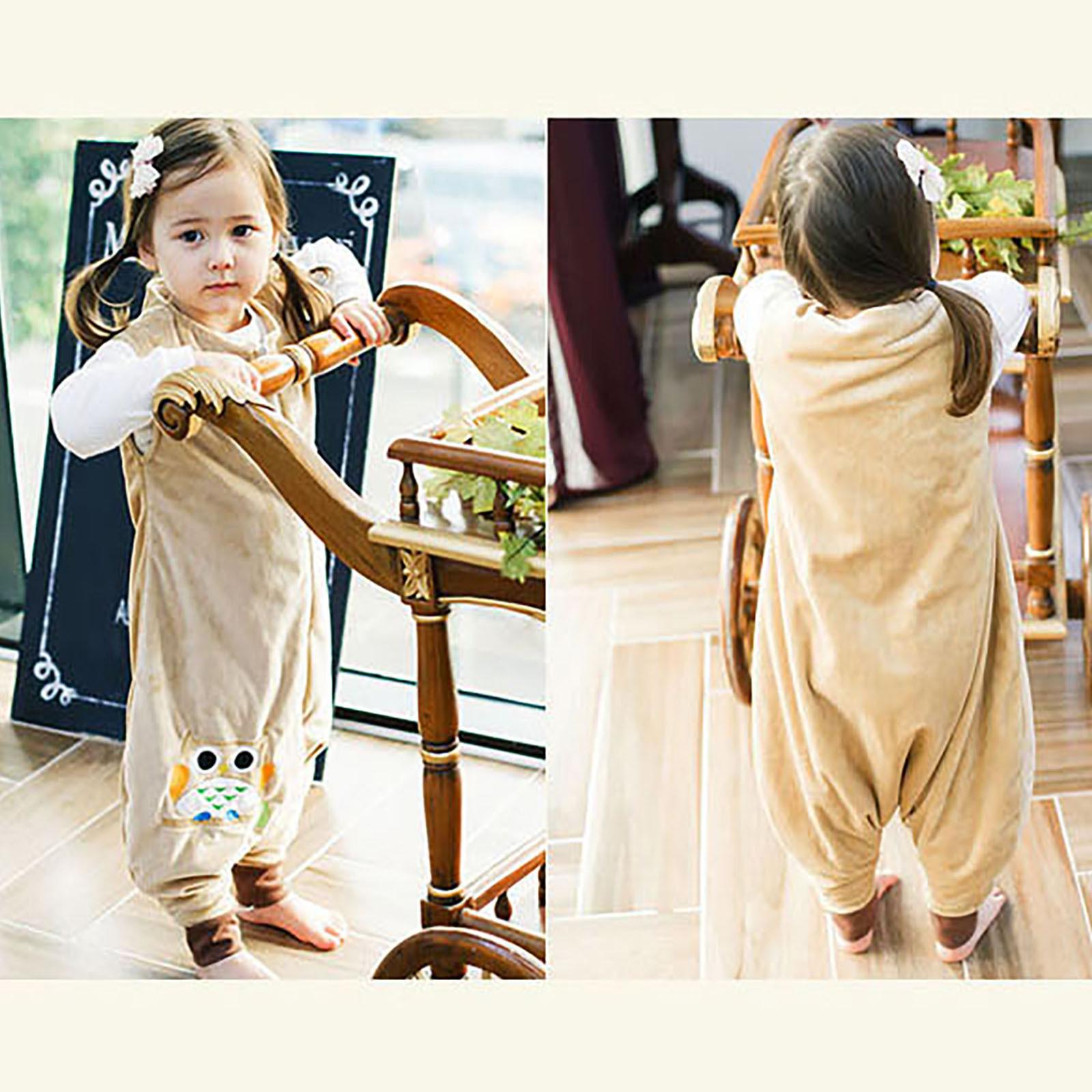 

Комбинезон с героями мультфильмов для маленьких мальчиков и девочек, носимое флисовое одеяло, спальный мешок M хаки