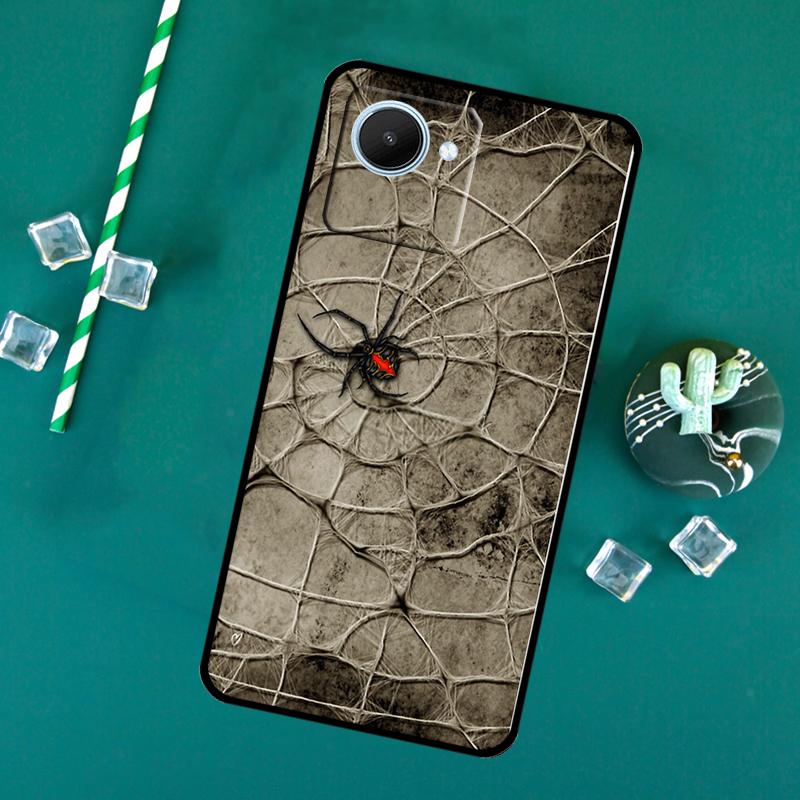 Spider Web For Realme 15 Pro GT7 GT6 10 11 12 13 14 Pro Plus C55 C71 C67 C63 C61 C53 C35 C65 C75 Case