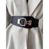 1pc Women Solid Color Vintage Casual PU Leather Waist Belt, Versatile Fashion Accessory For Dresses And Coats Summer, School Halloween Costume
