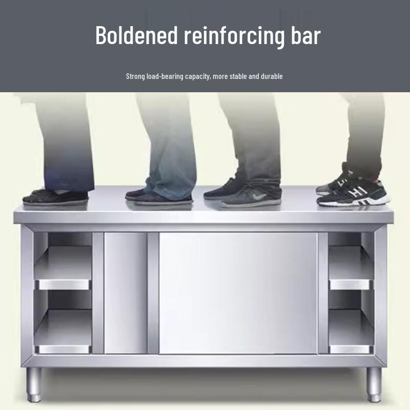 Beifu Thickened 304 Stainless Steel Kitchen Storage Cabinet