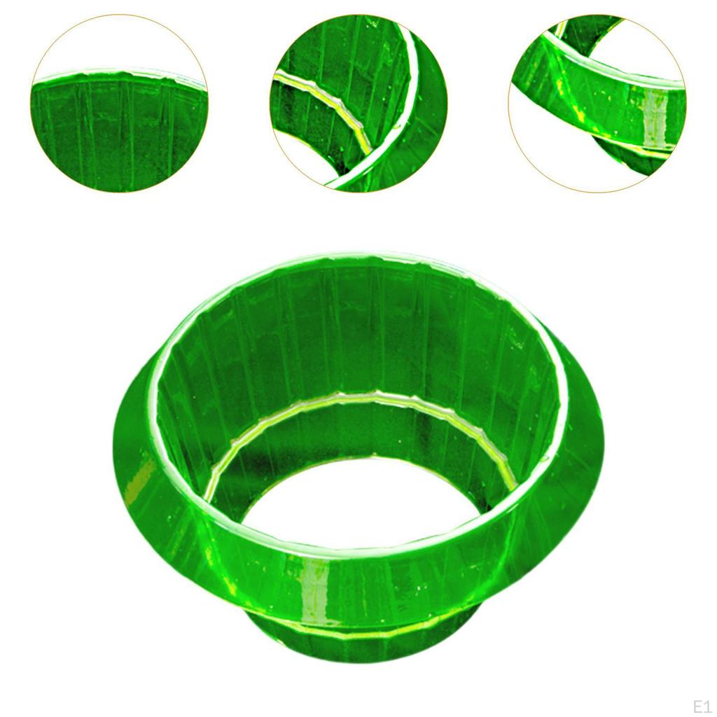 Plant Collar for Flower Pots in Green