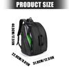 Multiple Compartment Pickle Ball Backpack For Paddles Sports Gear with Ergonomic Strap Mesh Back And PVC Construction