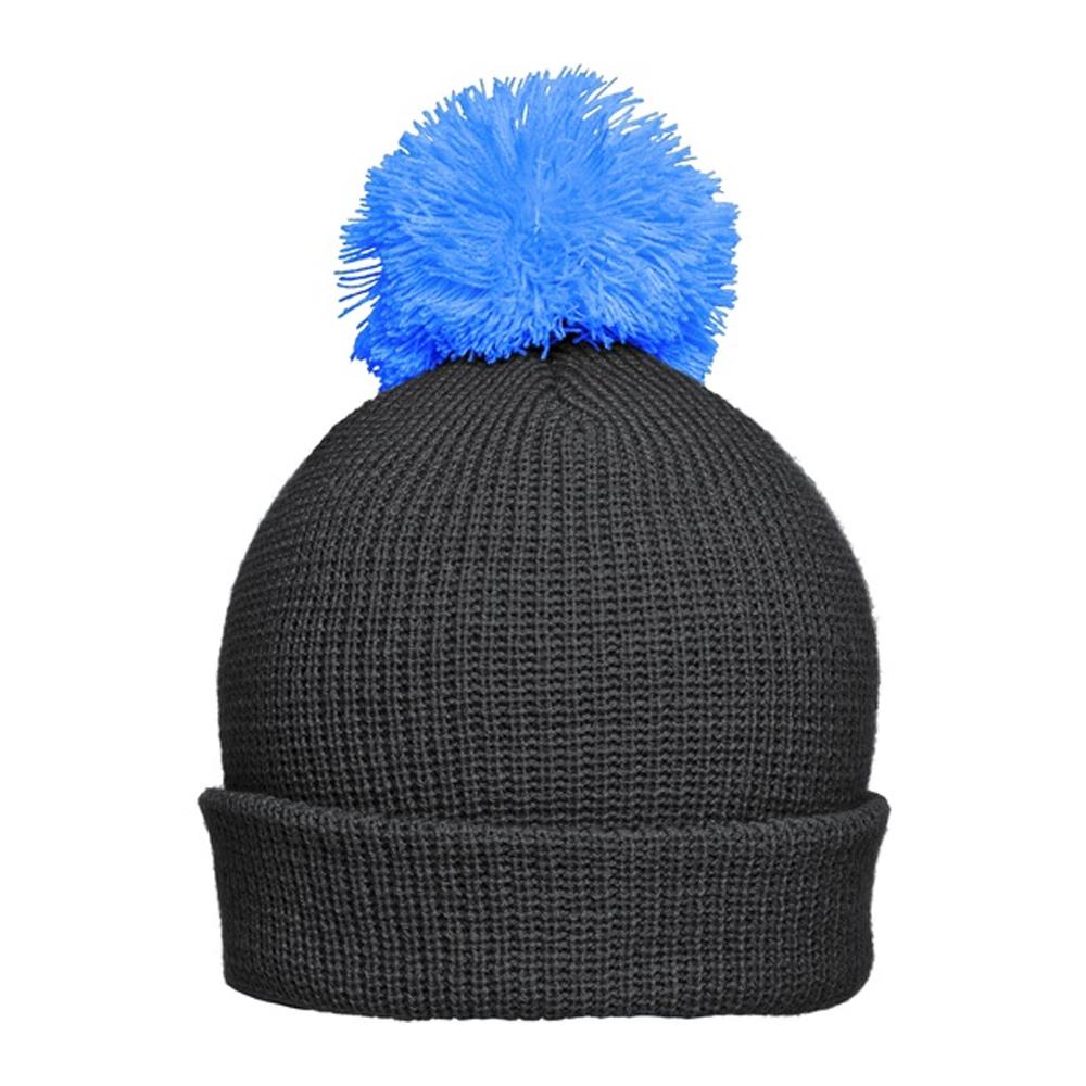 Myrtle Beach Pom Pom Turned Up Cuff Hat