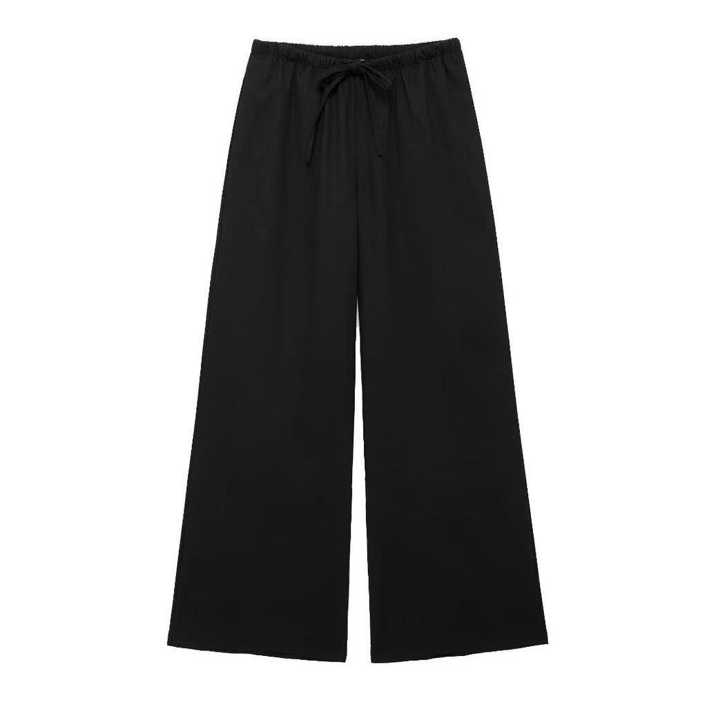 Spring European & American Style Kimono Cross Jacket with Casual Pants