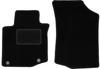 Black Front Mats For: Citroen C1 I Hatchback (2005-2014)