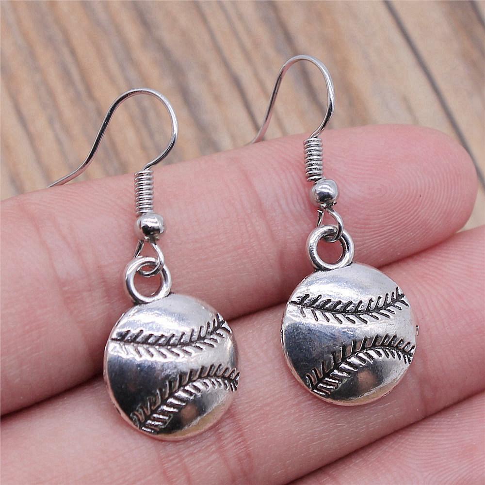 Drop & Dangle Earring Study Sports Minimalist Jewelry ComponentsEarring Size 18x19mm QE029