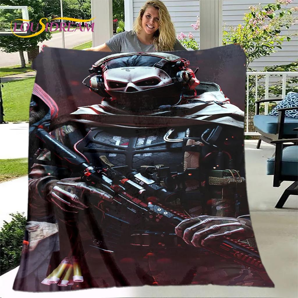 Game COD, Call of Duty Gamer Soft Plush Blanket,Flannel Blanket Throw Blanket for Living Room Bedroom Bed Sofa Picnic Cover Kids