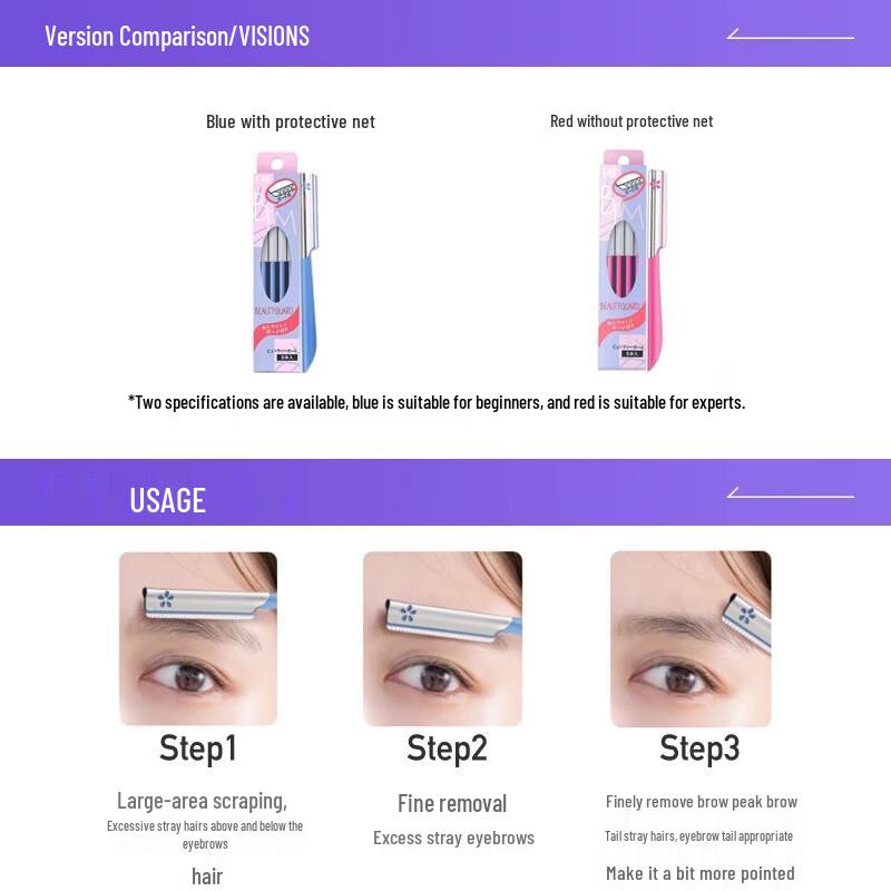 KAI Eyebrow Grooming & Shaping Tools