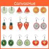 Fruit Fresh Acrylic Earrings Decorations For Women Trendy Jewelry Accessory