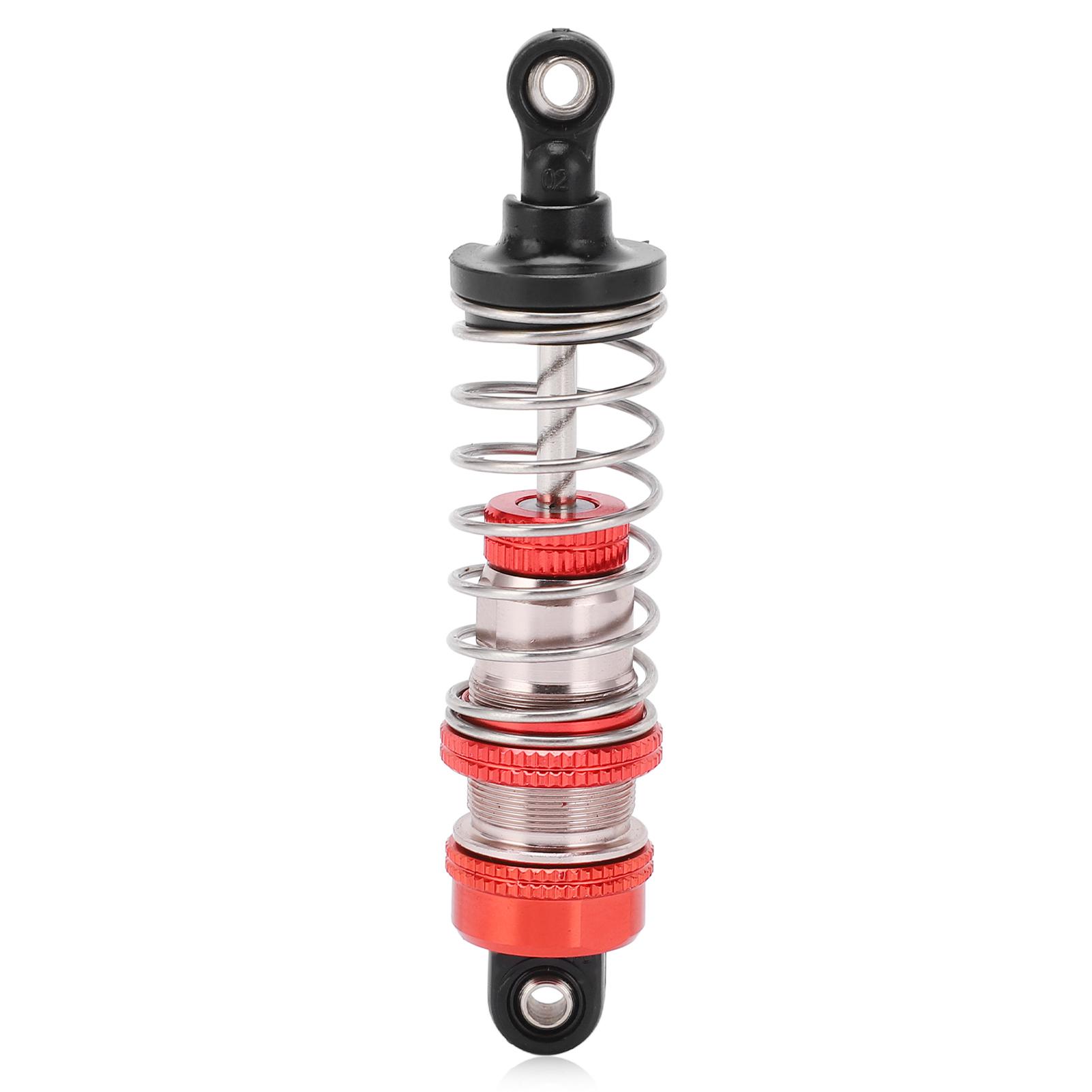 

RC Rear Shock Damper High Elasticity Aluminum Alloy RC Car Rear Shock Damper for WLToys 144001 for