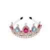 Mermaid Princess Rhinestone Crown Headband for Kids' Cosplay