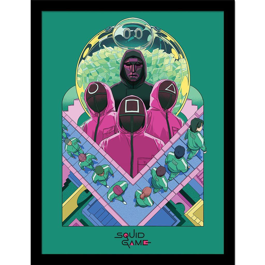 Squid Game 2 Namon Framed Poster