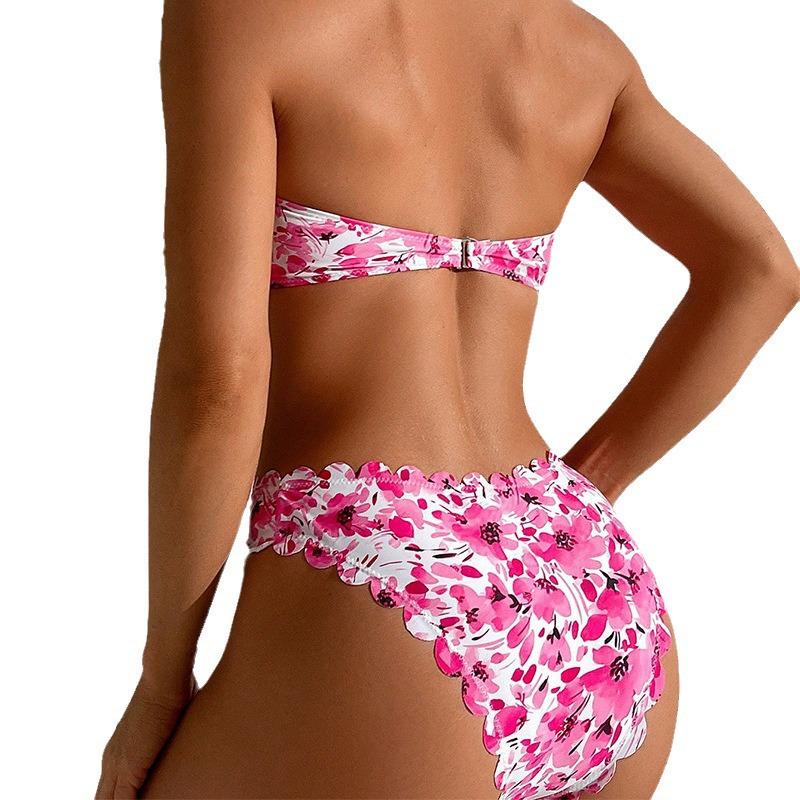 2025 European & American Print Women's Sexy Bikini Swimsuit for Beach & Hot Spring